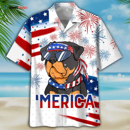 Samoyed Hawaiian Shirt, Dog Hawaiian Shirt