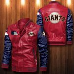 San Francisco Giants Leather Bomber Jacket