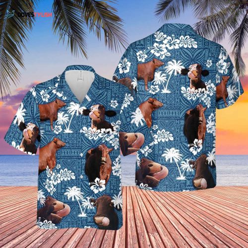 Rottweiler New Hawaiian Shirts For Independence Day, Funny Cute Dog Hawaii Beach Shirt Short Sleeve For 4Th Of July