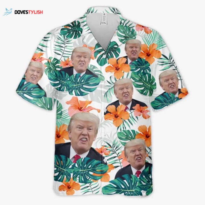 Save America Again – US Election Unisex Tropical Hawaiian Aloha Shirt – Summer Vacation Gift For Trump Supporters