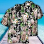 Sphynx Cat Lover Tropical Hawaiian Shirt, Gift For Cat Lovers, Cool Outfit For Summer