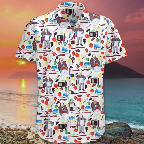 The Office Kevin Chili Hawaiian Shirt Kevin Malone Chili Hawaiian Button Up Shirt