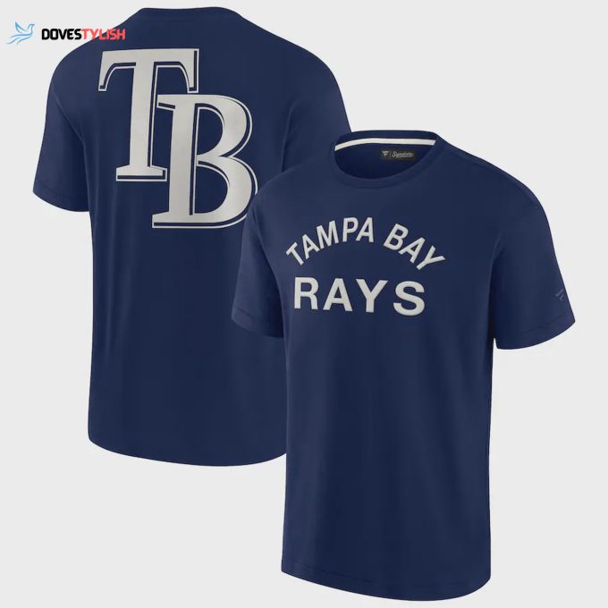 Shop the Official Tampa Bay Rays MLB Navy Branded T Shirt – Limited Stock!