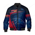 Personalized Adelaide Football Club Fashion Bomber Jacket – Customizable and Stylish