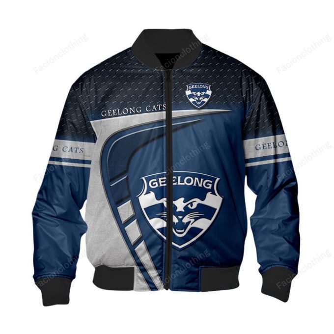 Custom Geelong Football Club Bomber Jacket – Stylish Personalized Fashion