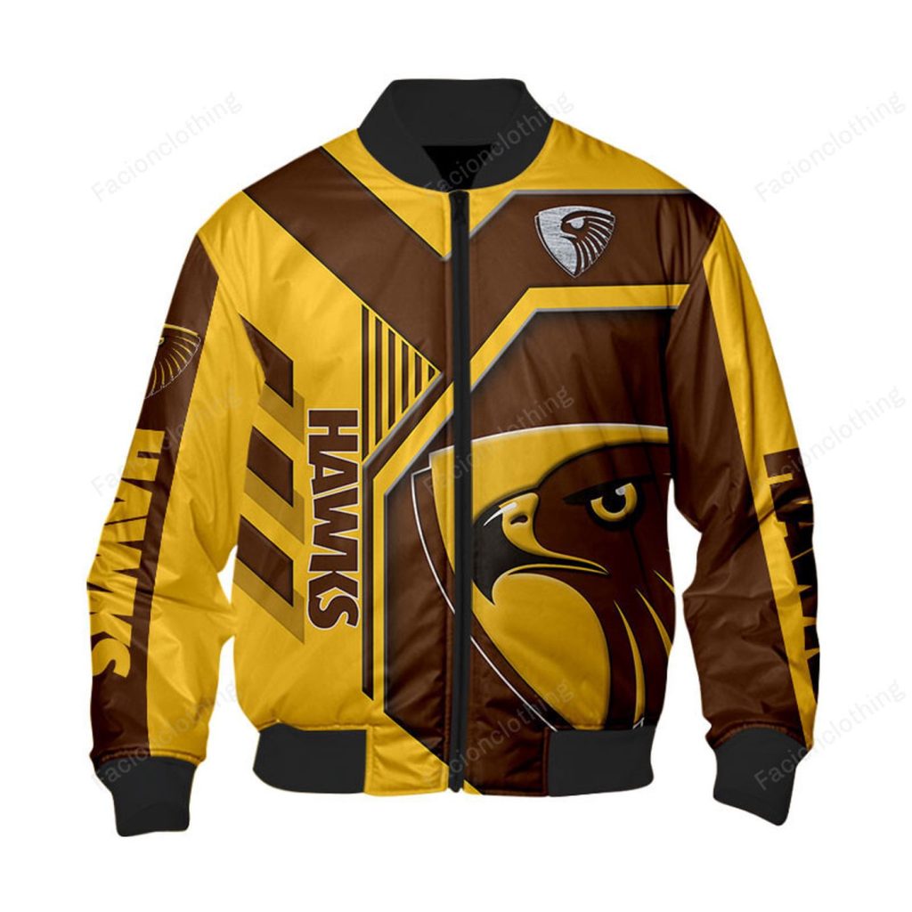 Hawthorn FC Custom Bomber Jacket: Personalized Fashion for True Fans