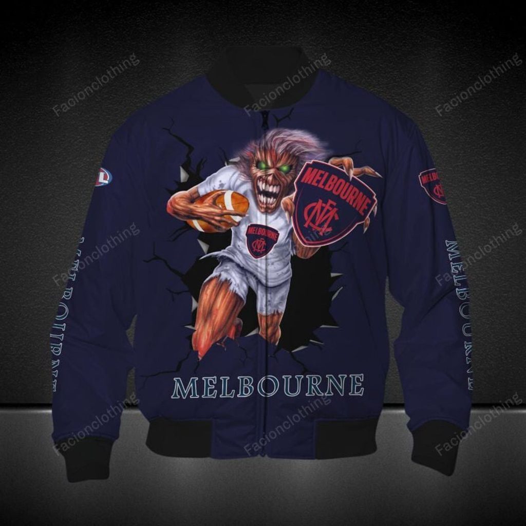 Customized Melbourne Football Club Fashion Bomber Jacket – Personalize Your Style!