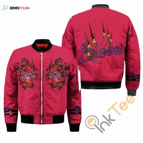 Shop the MLB Atlanta Braves Red Bomber Jacket – Stylish and Authentic Gear