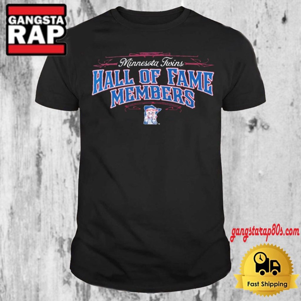 Get Ready for 2024 with Official MLB Minnesota Twins Hall of Famer T-Shirt!