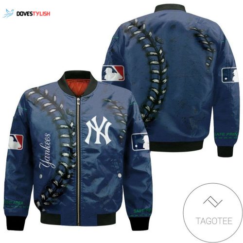 Get Game-Ready with MLB Cleveland Indians Navy Bomber Jacket – Official Team Gear