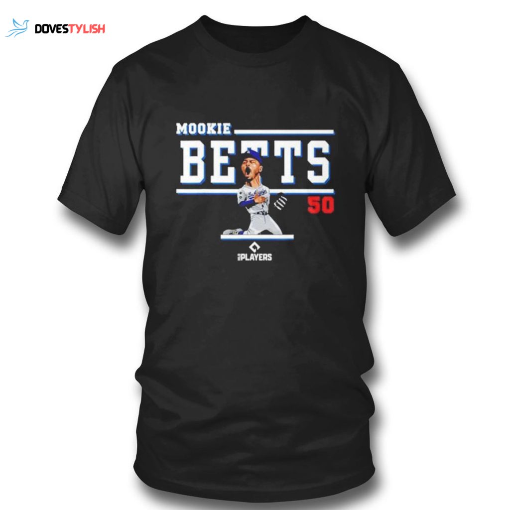 Official MLBPA Mookie Betts 2014 MLB Mock T-Shirt – Limited Edition