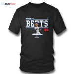 Official MLBPA Mookie Betts 2014 MLB Mock T-Shirt – Limited Edition