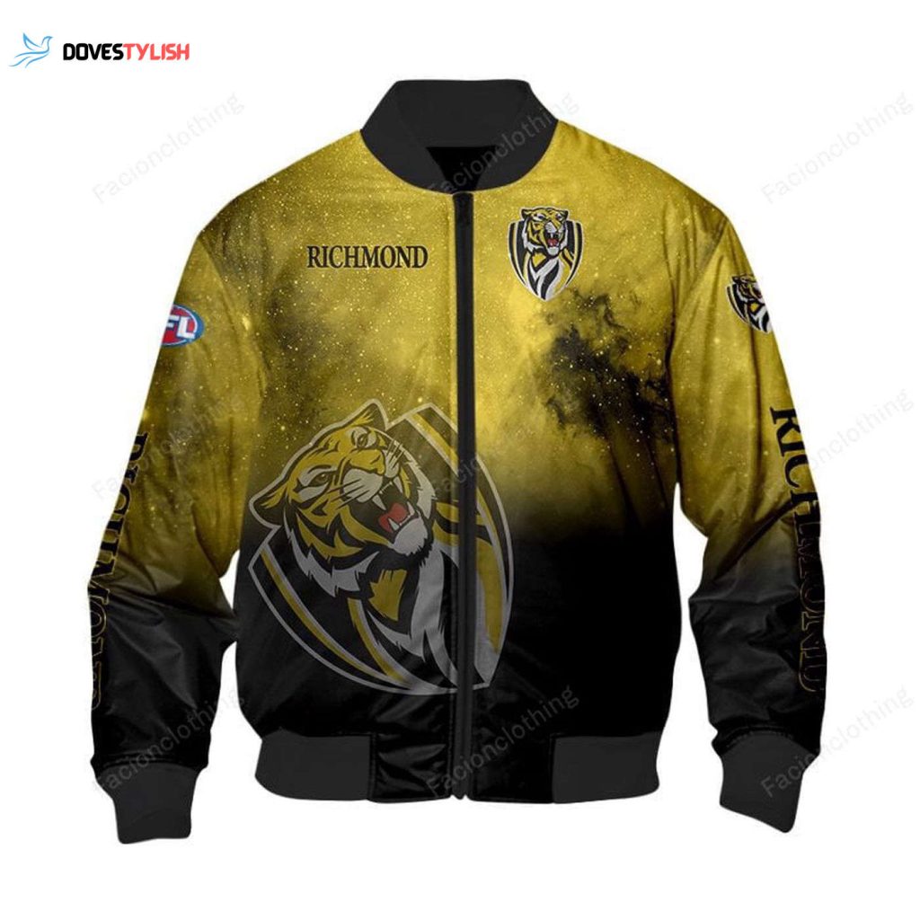 Custom Richmond Football Club Bomber Jacket – Personalized Fashion for Fans