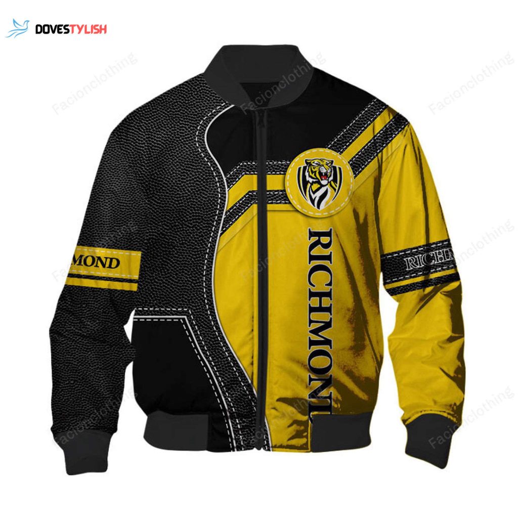 Custom Richmond Football Club Bomber Jacket – Personalized Fashion for True Fans