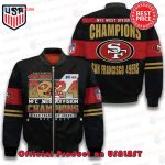 Get the Stylish San Francisco 49ers Champions NFL Bomber Jacket