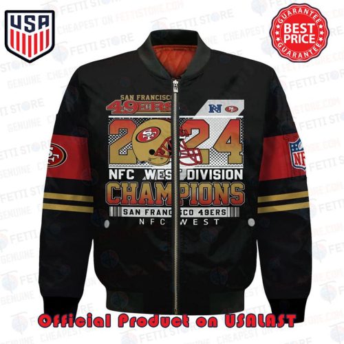 Get the Stylish San Francisco 49ers Champions NFL Bomber Jacket