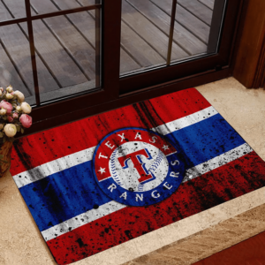 Texas Rangers Doormat, Gif For Home Decor