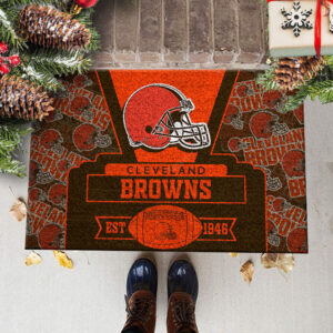 Cleveland Browns Doormat,  Gift For Home Decor