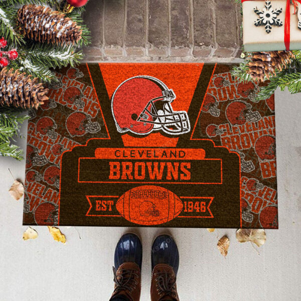 Cleveland Browns Doormat,  Gift For Home Decor