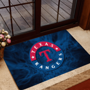 Texas Rangers Doormat,  Gift For Home Decor