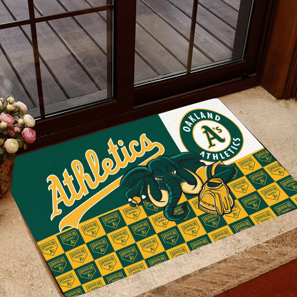 Oakland Athletics Doormat,  Gift For Home Decor