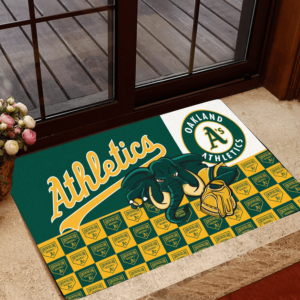 Oakland Athletics Doormat,  Gift For Home Decor
