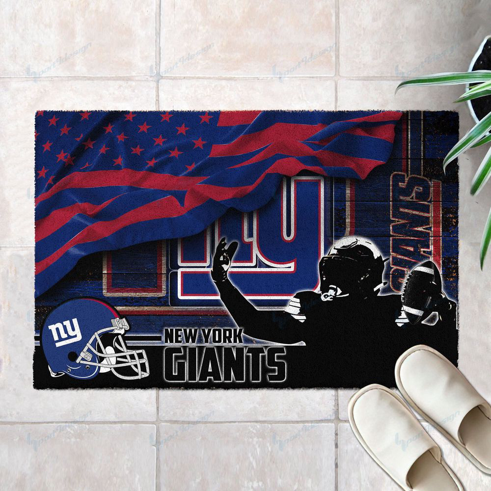 New York Giants Doormat, Gift For Home Decor New York Giants Doormat, Gift For Home Decor