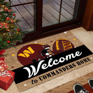 Washington Commanders Doormat, Gift For Home Decor