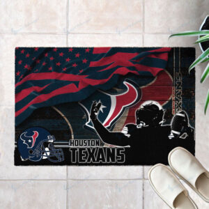 Houston Texans Doormat, Gift For Home Decor