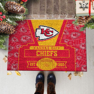 Kansas City Chiefs Doormat, Gift For Home Decor