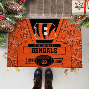 Cincinnati Bengals Doormat, Gift For Home Decor