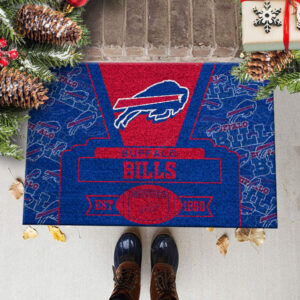 Buffalo Bills Doormat, Gift For Home Decor