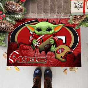 San Francisco 49ers Doormat, Gift For Home Decor