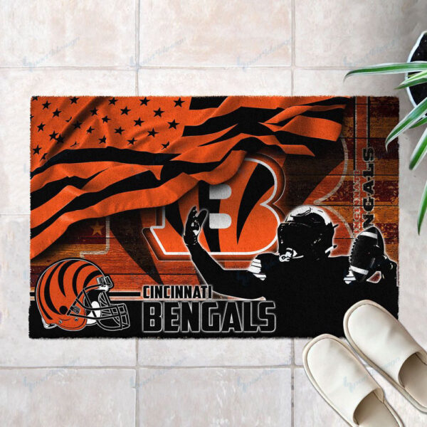 Cincinnati Bengals Doormat, Gift For Home Decor