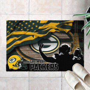 Green Bay Packers Doormat, Gift For Home Decor