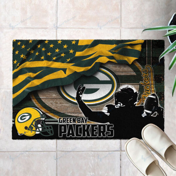 Green Bay Packers Doormat, Gift For Home Decor