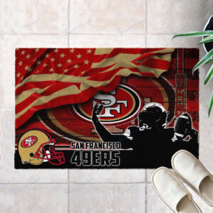 San Francisco 49ers Doormat, Gift For Home Decor