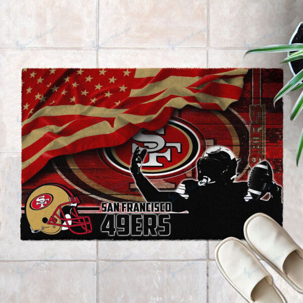 San Francisco 49ers Doormat, Gift For Home Decor