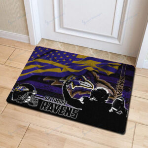 Baltimore Ravens Doormat, Gift For Home Decor