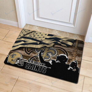 New Orleans Saints Doormat, Gift For Home Decor