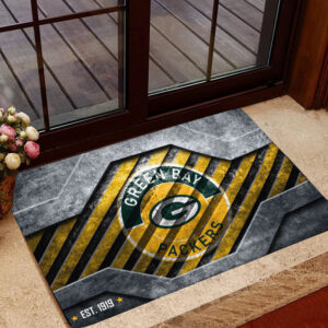 Green Bay Packers Doormat, Gift For Home Decor