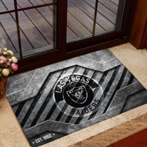 Las Vegas Raiders Doormat, Gift For Home Decor