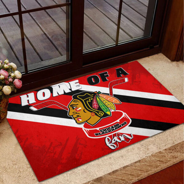 Chicago Blackhawks Doormat, Gift For Home Decor