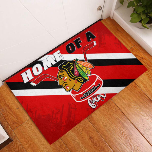 Chicago Blackhawks Doormat, Gift For Home Decor