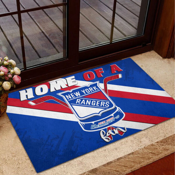 New York Rangers Doormat, Gift For Home Decor