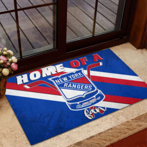 New York Rangers Doormat, Gift For Home Decor
