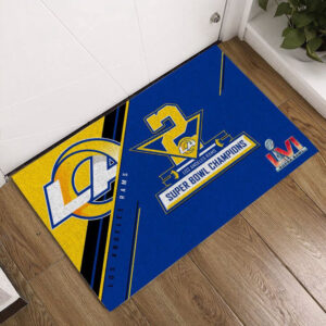 Los Angeles Rams Super Bowl Champions Doormat, Gift For Home Decor