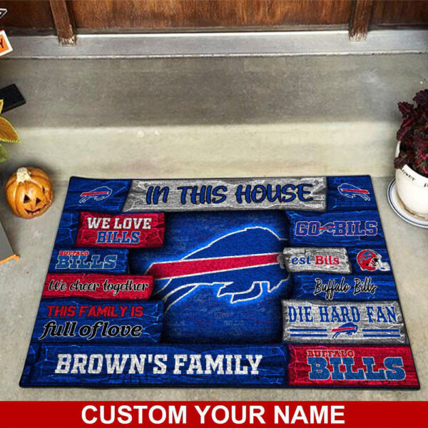Buffalo Bills NFL, Custom Doormat For Couples This Year