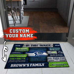 Seattle Seahawks NFL, Custom Doormat For Couples This Year 3