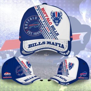 NFL Buffalo Bills Custom Name Classic Cap